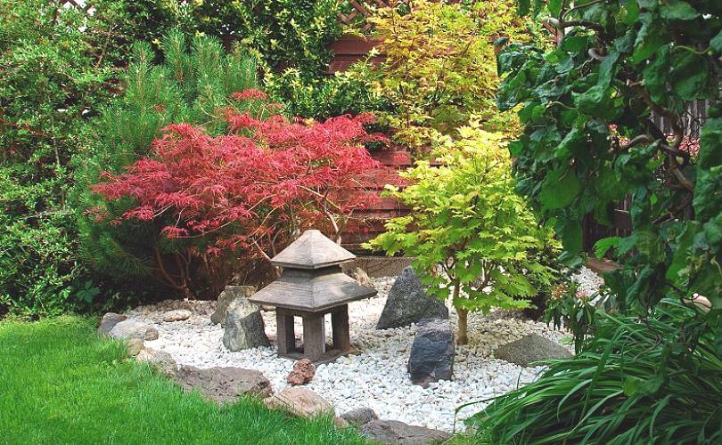 маленький японский сад